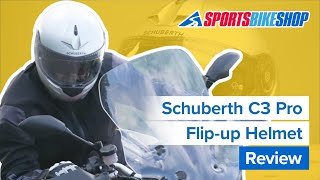 Schuberth C3 Pro flip-up motorcycle helmet review - Sportsbikeshop