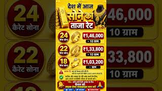 आज का सोना रेट | 24K, 22K, 18K गोल्ड प्राइस अपडेट | Gold Rate Today, Gold price today