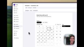 Create on-brand scheduler with Plutio