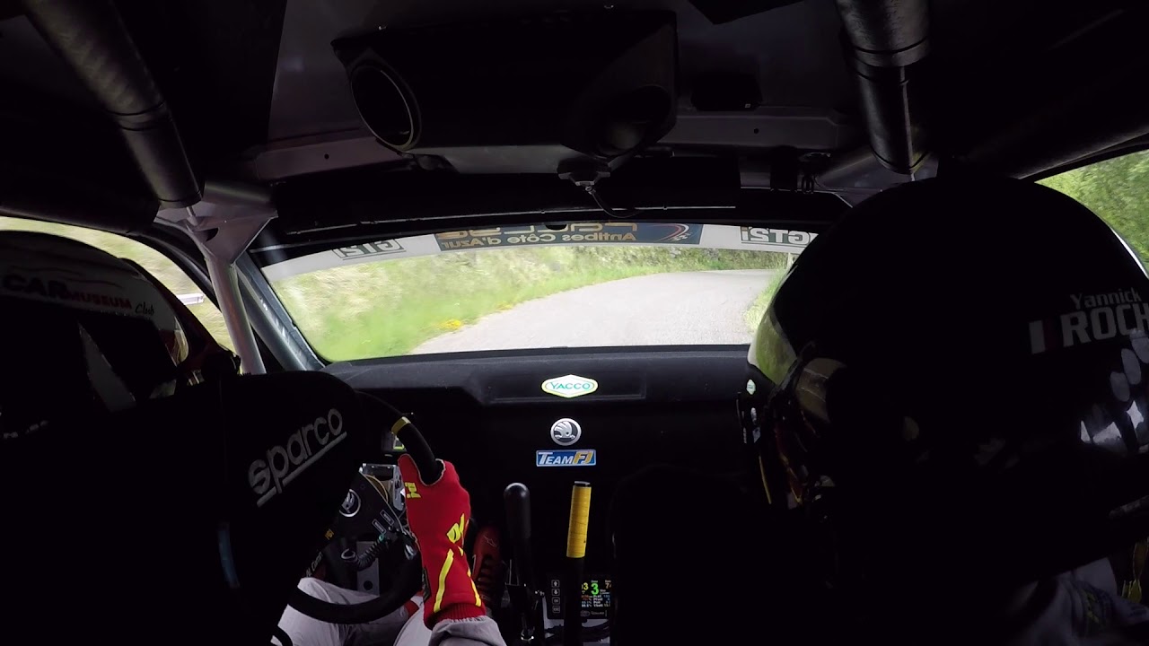 Rallye d'Antibes 2019 ES2 Col de Bleine Ciamin/Roche