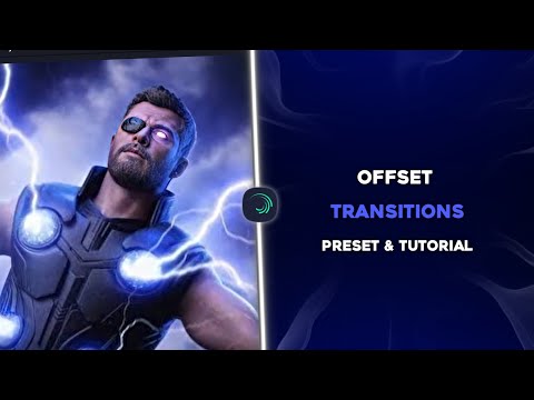 Offset Transitions like ae ⚡ Alight motion tutorial + Preset Base  ~ Sha Presets ❕