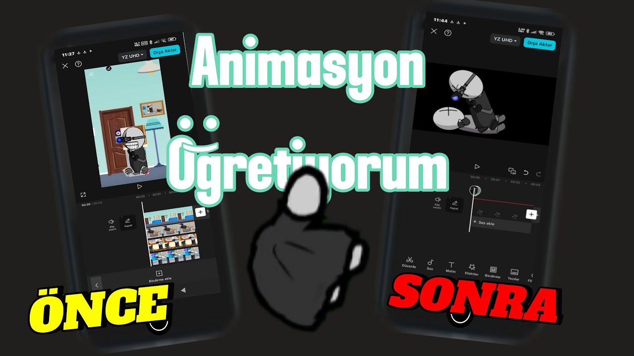 Capcut kaliteli animasyon nasıl yapılır? | @Gaffur_287 tarzı hareketlendirmelerle