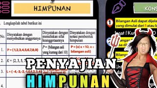 🔴HIMPUNAN🔴Lengkapilah tabel berikut ini.Dinyatakan dengan menuliskan sifat keanggotaannya. Dinyataka