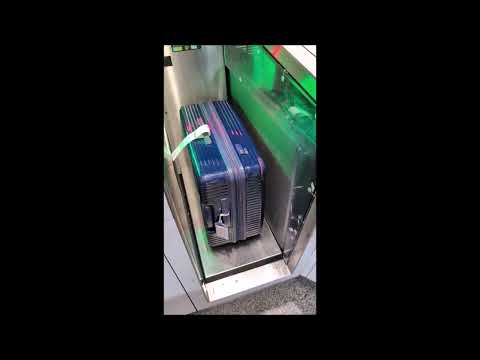 Kofferaufgabeautomat Frankfurt - lufthansa self bag drop #shorts