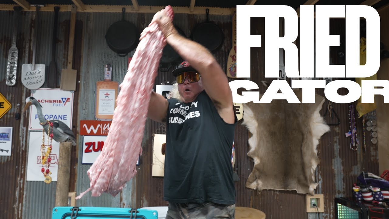 Fried Alligator Tail!!