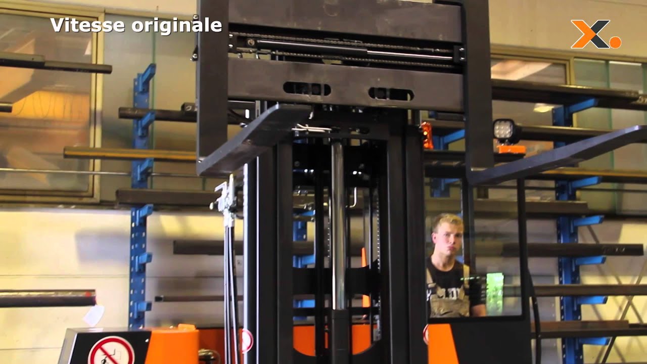 HUBTEX chariot latéral électrique multidirectionnel DS 27