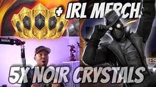Opening 5 Spider-Man Noir Crystals + IRL MERCH REVEAL! (MCOC)