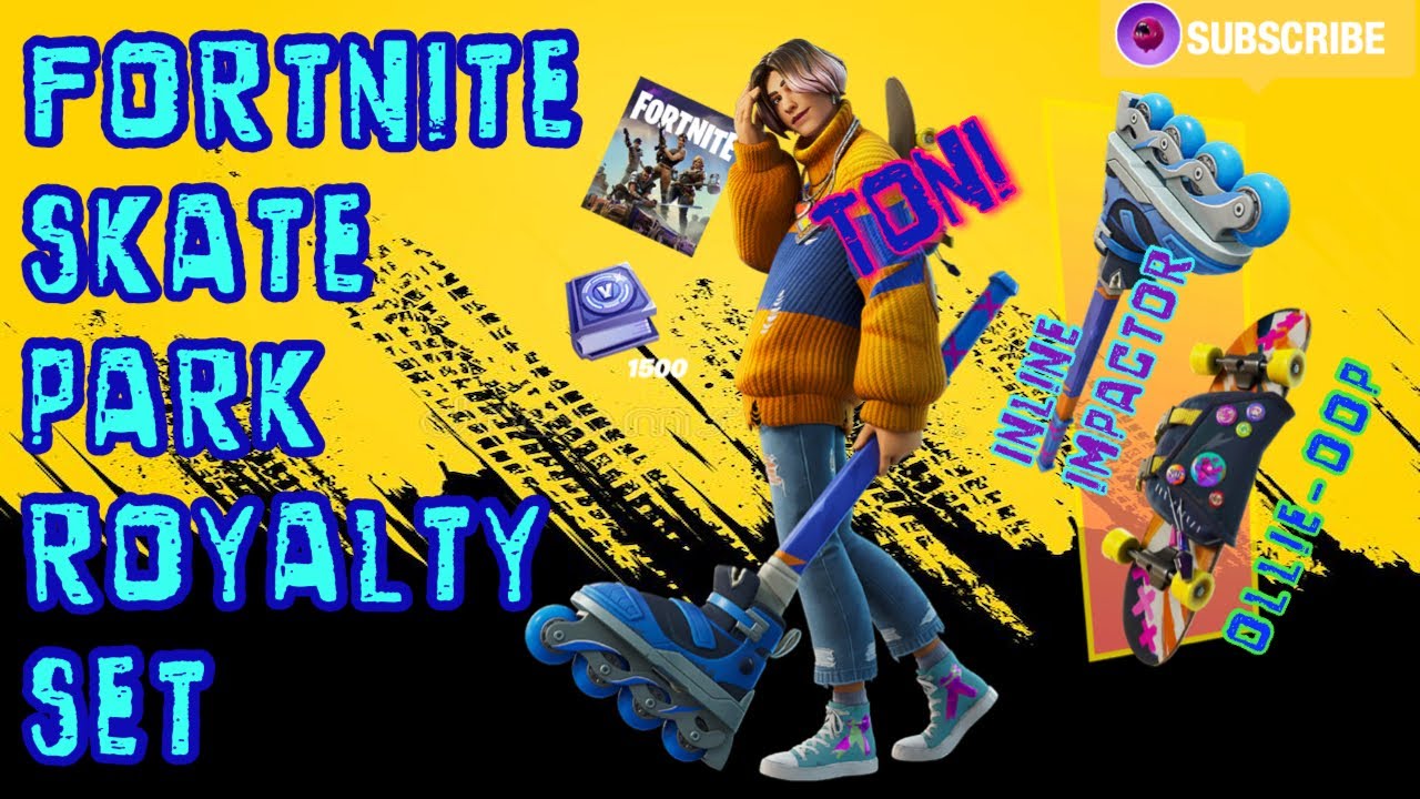 Skate Park Royalty Set Fortnite In the Item Shop Now! YouTube
