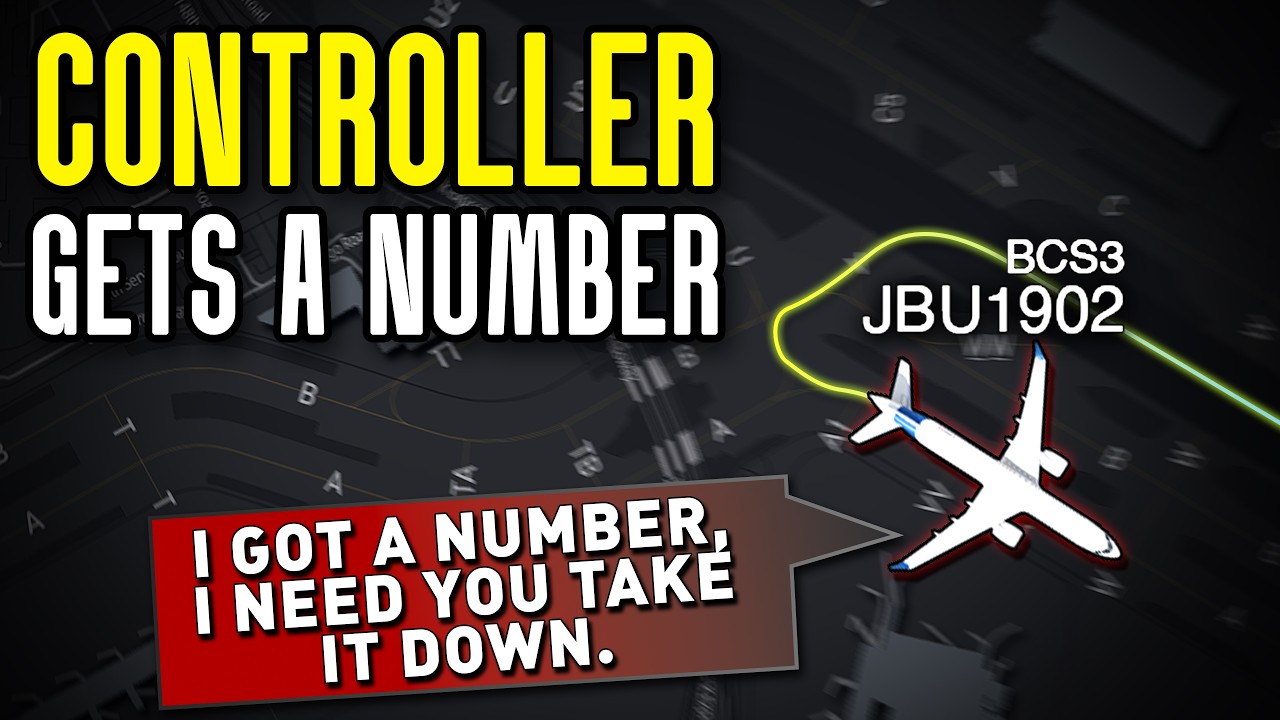 Пилот JetBlue сообщил свой номер телефона диспетчеру аэропорта имени Кеннеди. Реальная аудиозапис...