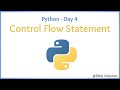[Python] 4: Control Flow Statement