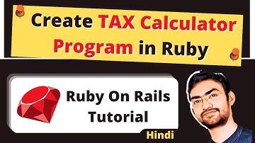 Create Your Tax Calculator Program Ruby | Ruby on Rails Tutorial