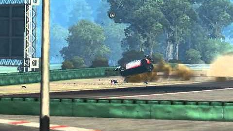 Shift 2 Audi R8 LMS Crash