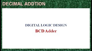 Dec 30 DLD(V5) - BCD Adder