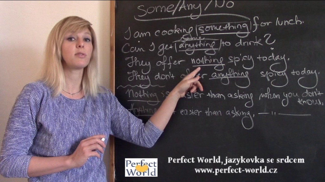 "Some", "any" a "no" - tip, který (možná) neznáte