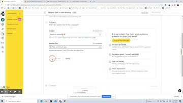 Automated Welcome Email to new MailChimp Subscribers