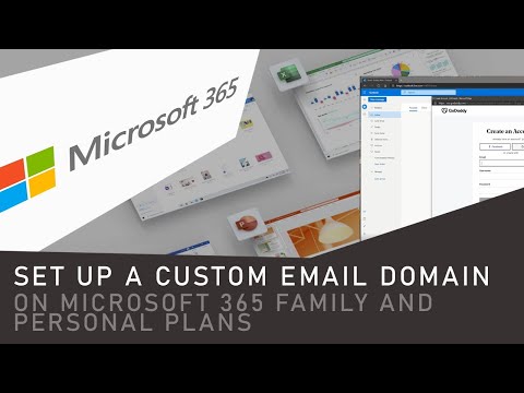 How to set up a custom email domain on Microsoft 365 Family and Personal plans (formally Office 365)