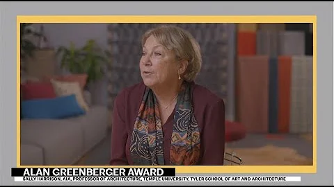 Sally Harrison, AIA - 2022 Alan Greenberger Award