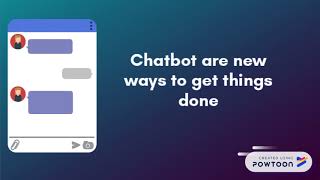 Chatbot explanatory video