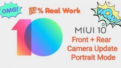 Mi Note 4 | Portrait Mode | Blur Effect | Depth Effect
