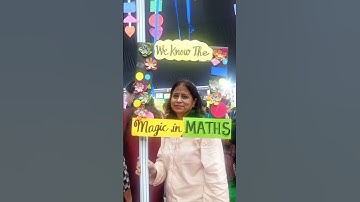 Maths TLM Tyagraj stadium ❤️❤️@HarshBhallaMaths #maths#mathematician #mathemati #travel #shortvid