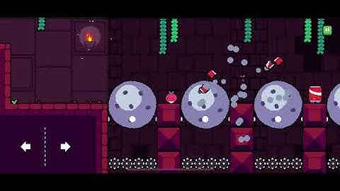 Dadish 2 (iOS) - Part 4 - World 4, Fantomo Temple (Normal Mode)