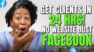 Get Cleaning Clients In 24 Hours Using Facebook Marketplace No Website Needed