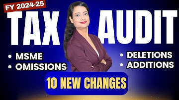 Tax Audit 2025 New Rules 2025 - MSME Rule 43 B(h), New Disclosures You Must Know