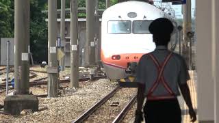 (4K)122次 推拉式自強號E1000(E1017, E1011)通過田中車站