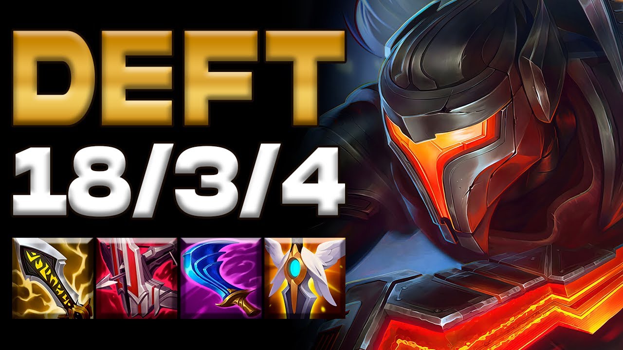Deft Yasuo vs Ahri / LOL KR Patch 12.16