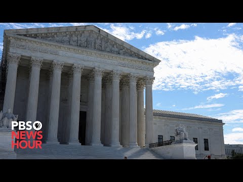 LISTEN LIVE: Supreme Court hears arguments on trademark rights in 'Trump too small' case Episode cover