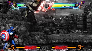 ULTIMATE MARVEL VS. CAPCOM 3 SPENCER COMBO 90 %DAMAGE USANDO X Factor level 3