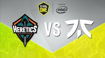 ESL One: Road to Rio -Heretics vs Fnatic - Overpass