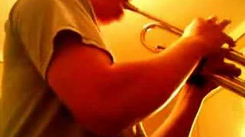 Tony Vaughn plays jazz trumpet