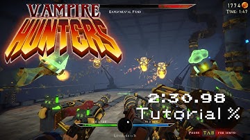 Vampire Hunters SPEEDRUN || Tutorial Any % WR