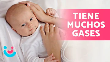 ¿Cuándo se produce el pico de gases en los bebés?