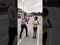 9-year Zora Grant is the national champion in the 1500 for her age group
