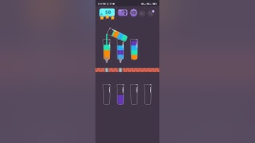 Cups - Water Sort Puzzle Level 50 Gameplay Walkthrough
