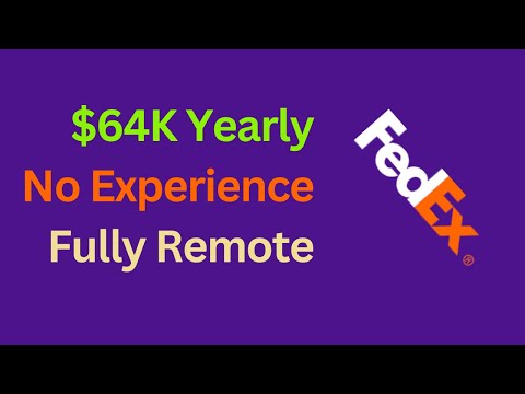 Fedex Customer Service Remote Jobs