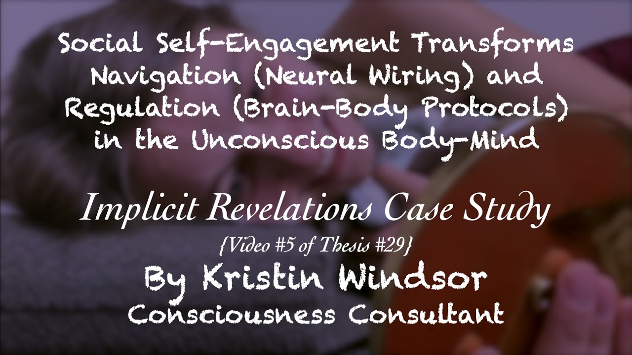 Social SelfEngagement Transforms Unconscious NAVIGATION & REGULATION!✨Thesis #29: Video #5✨(caption)