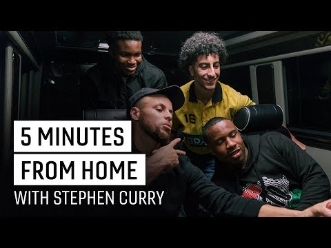 steph curry 5 minutes from home