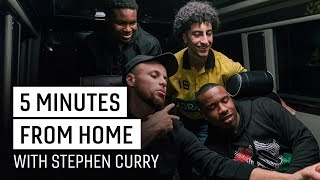 Stephen Curry and Kevin Durant Surprise High School Team | 5 Minutes from Home