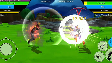 The Final Power Level Warrior (TFPLW) Rice Gameplay (With Transformations)