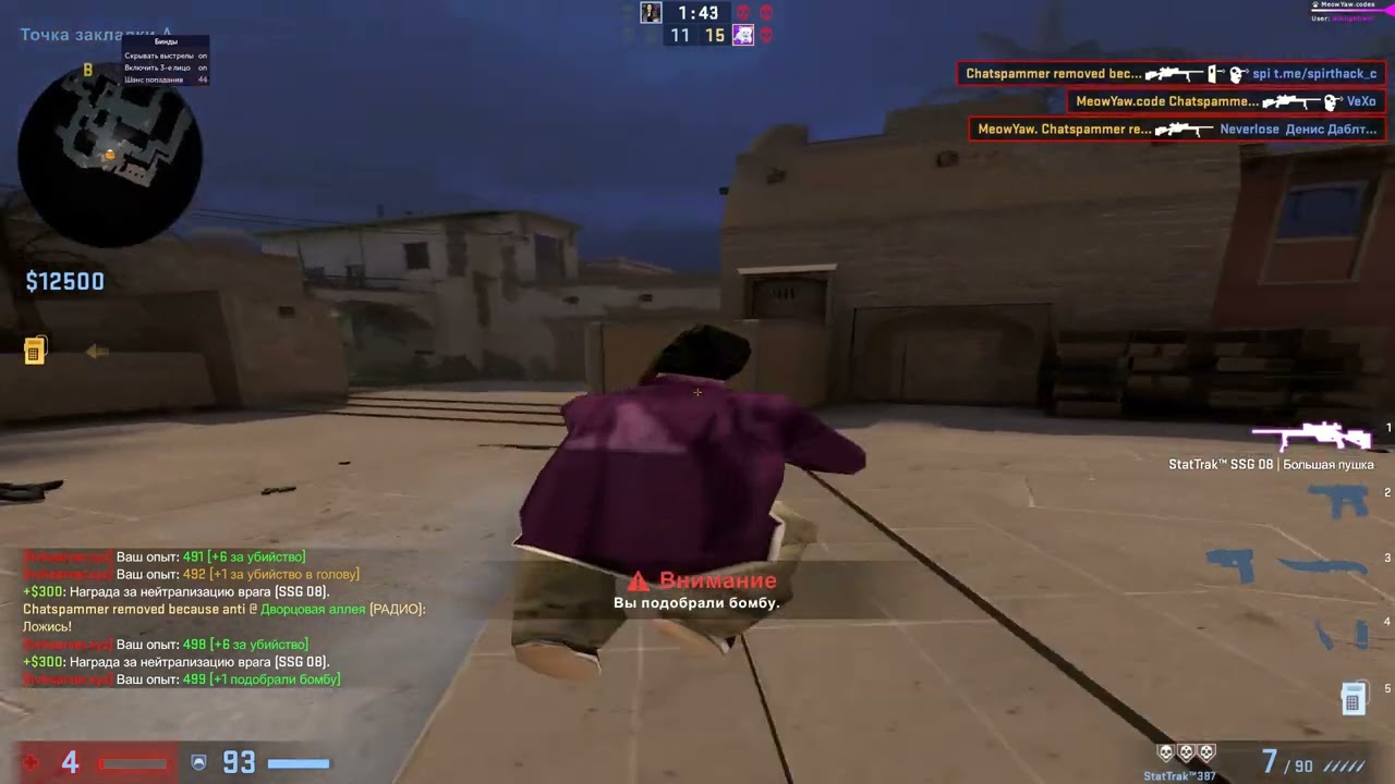 spirthack moment #1 MeowYaw.codes lua.