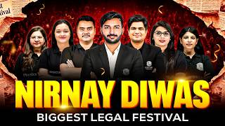 NIRNAY DIWAS SURPRISE REVEALED 🤩| Giveaway Lucky Winners 🏆| Judiciary/APO Preparation | Judiciary PW