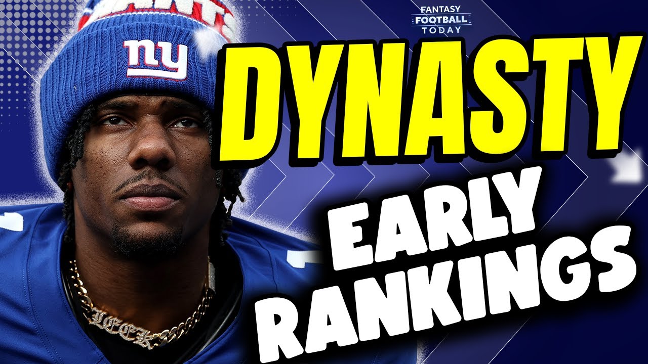 Early 2025 Dynasty Rankings: Top 12 QB, RB, WR, TE according to Heath ...