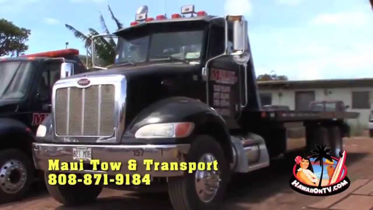Maui Tow & Transport 808-871-9184 - YouTube