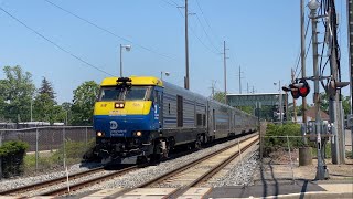 LIRR Summer Weekend Montauk Branch Trains At Sayville (Backlogged)