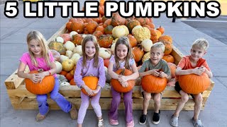 5 Little Pumpkins - Halloween Fun With Quintuplets