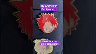 My Anime Pin Backpack!!๐๐ #shorts #anime My Anime Pin Backpack!!๐๐ #shorts #anime