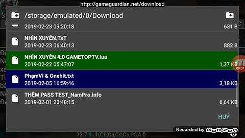NHÌN XUYÊN TƯỜNG TẬP KÍCH